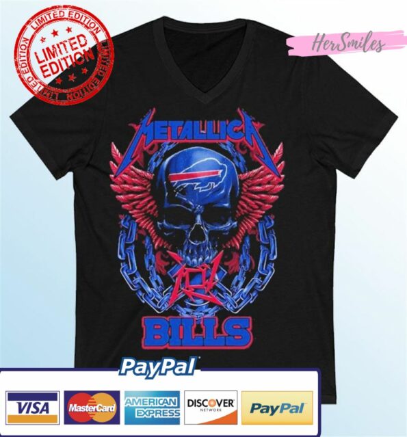 Skull-Metallica-Buffalo-Bills-T-Shirt