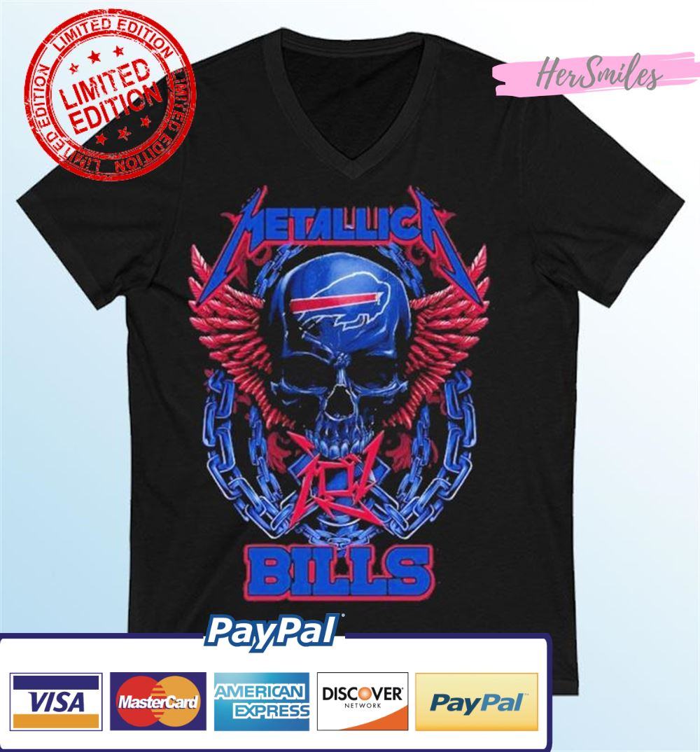 Skull-Metallica-Buffalo-Bills-T-Shirt