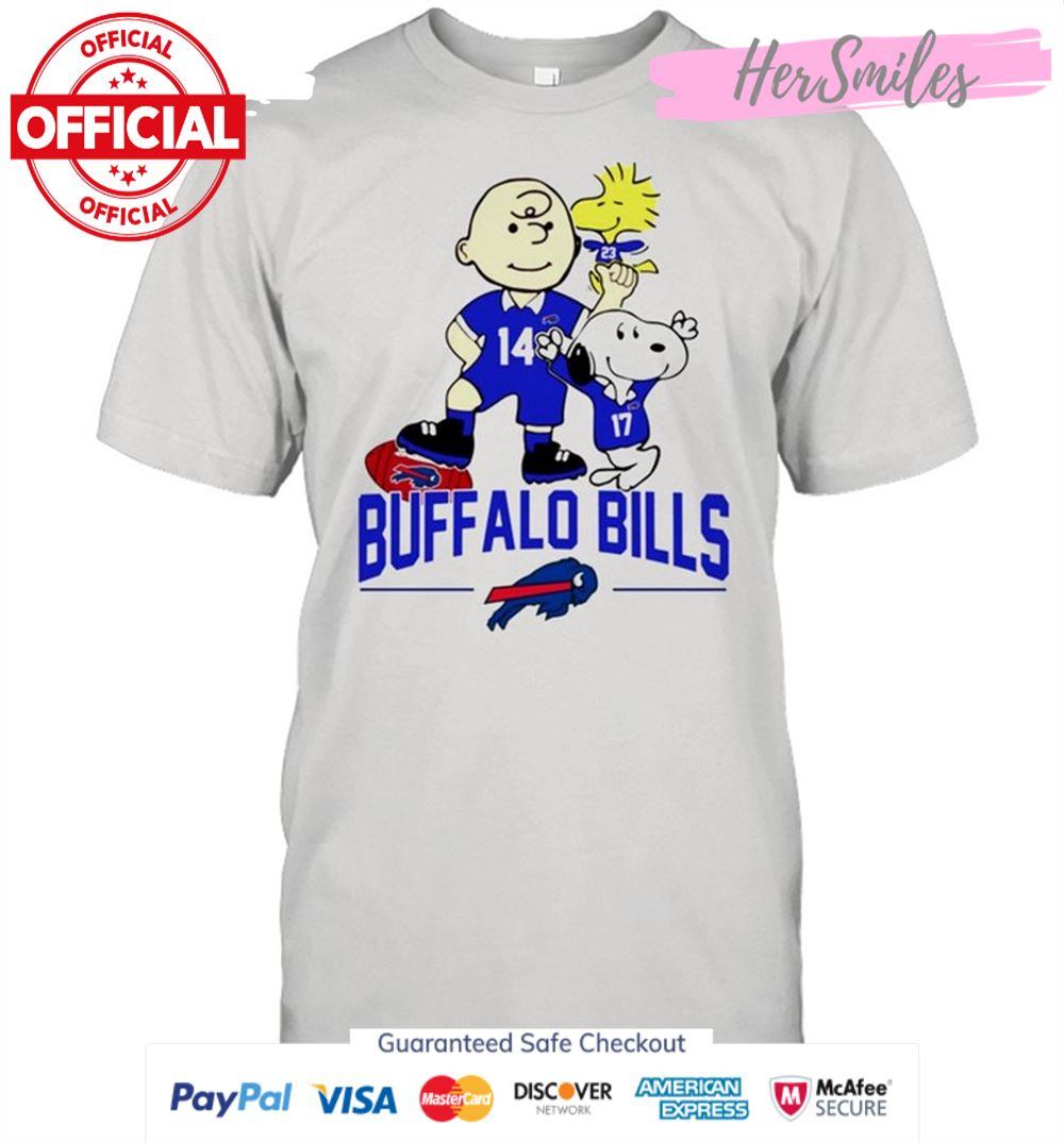 Snoopy-and-Charlie-Brown-Buffalo-Bills-shirt