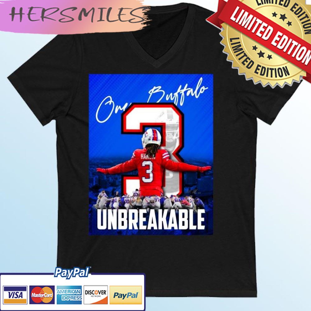 Unbreakable-Damar-Hamlin-One-Buffalo-Bills-T-shirt