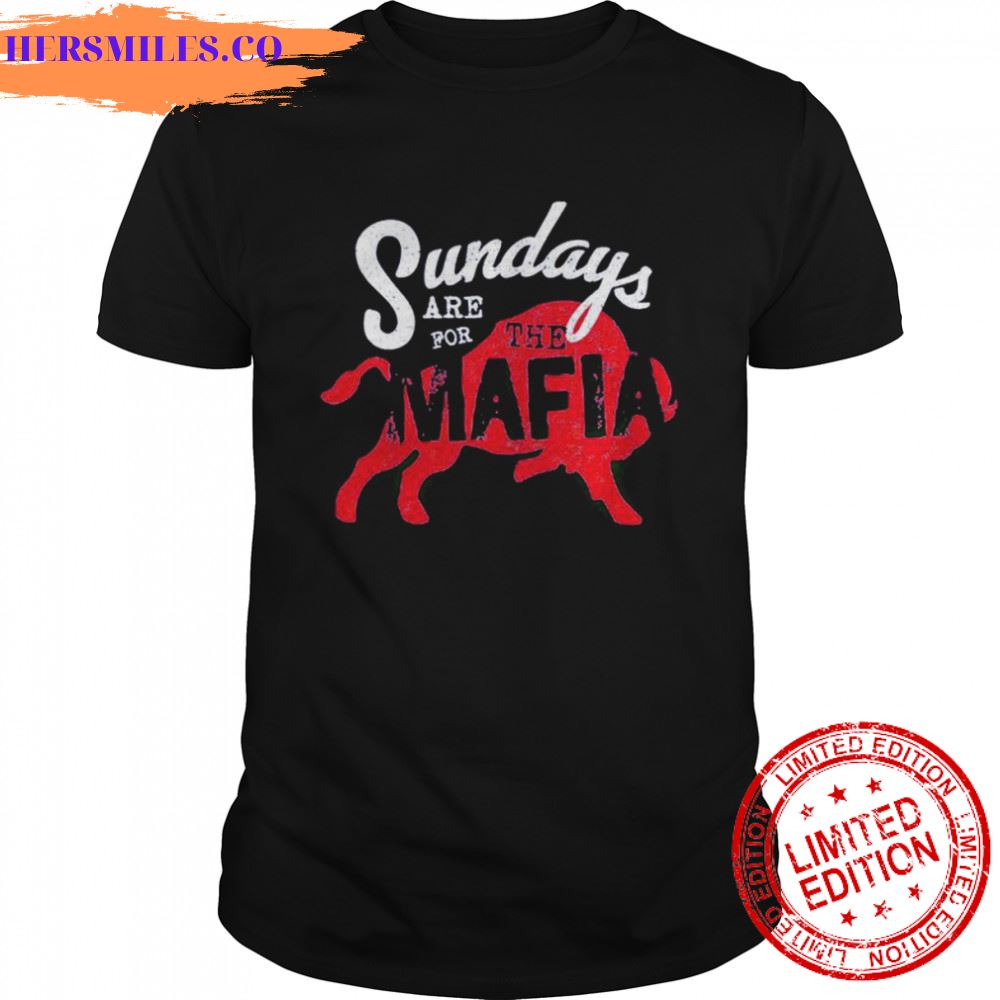 buffalo-Bills-sunday-are-for-the-mafia-shirt