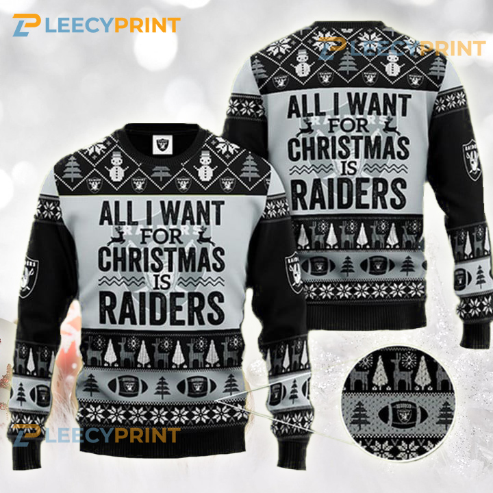 All-I-Want-For-Christmas-Is-Raiders-NFL-Ugly-Christmas-Sweater