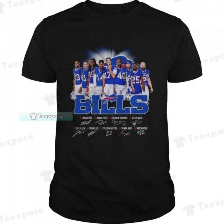 All-Team-Players-Signatures-Buffalo-Bills-Shirt