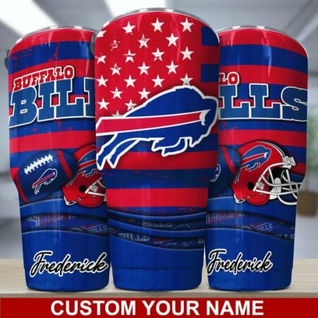 BUFFALO-BILLS-nfl-CUSTOM-NAME-TUMBLER-LIMITED-EDITION