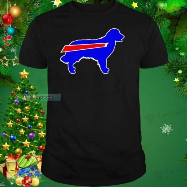 Bills-Golden-Retriever-Buffalo-Stripe-Shirt