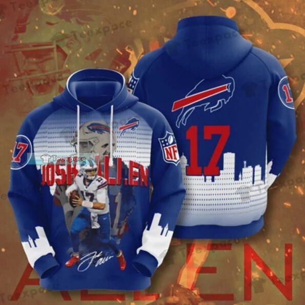 Buffalo-Bills-17-Josh-Allen-Football-City-Pullover-3D-Hoodie_2