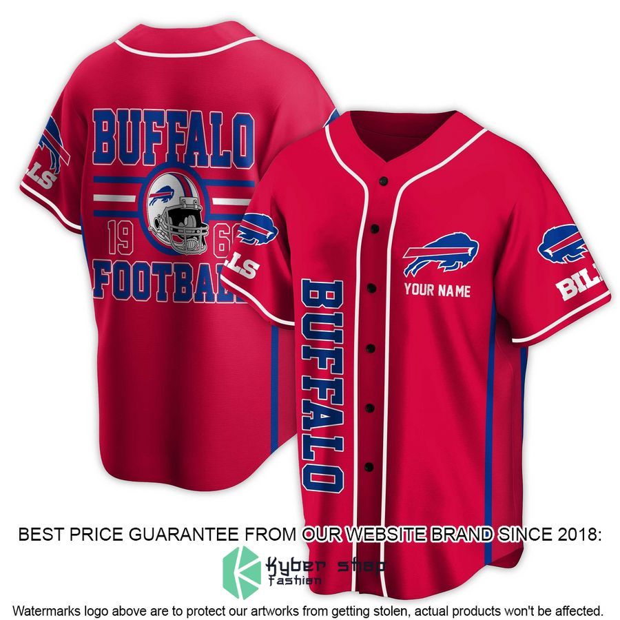 Buffalo-Bills-1960-logo-Baseball-Jersey-red-edition-custom-name-for-fan