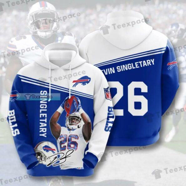 Buffalo-Bills-26-Devin-Singletary-Signature-Pullover-3D-Hoodie_1