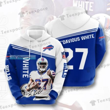 Buffalo-Bills-27-Tre'Davious-White-Signature-Pullover-3D-Hoodie_1