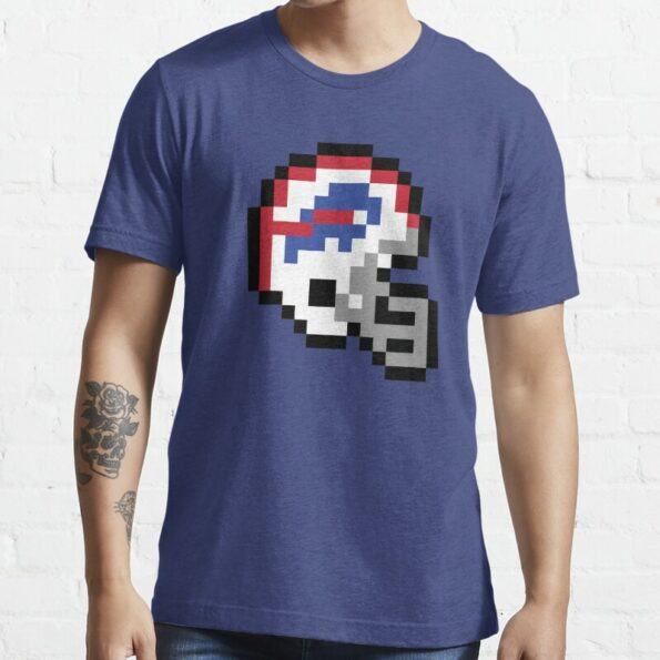 Buffalo-Bills-8-bit-Football-Helmet-T-shirt-essentiel