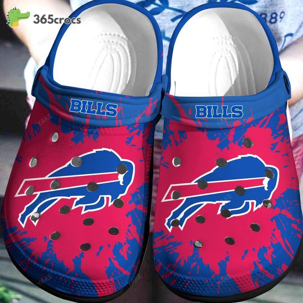Buffalo-Bills-Band-Comfortable-For-Mens-Womens-Classic-Crocs-Clog-Shoes
