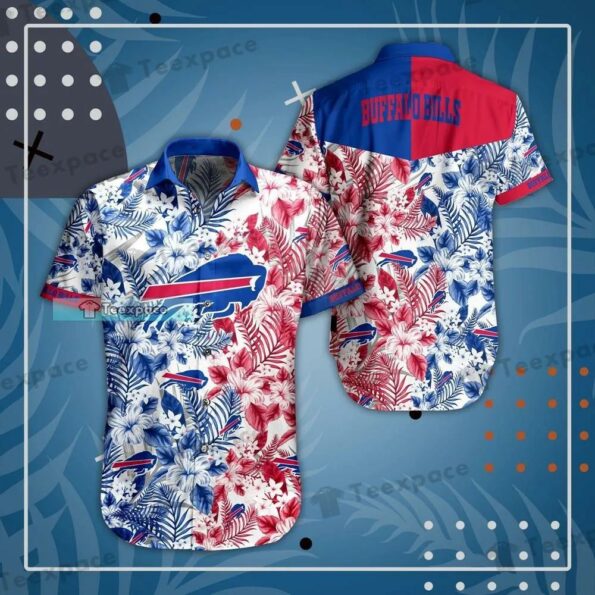 Buffalo-Bills-Blue-And-Red-Floral-Hawaiian-Shirt