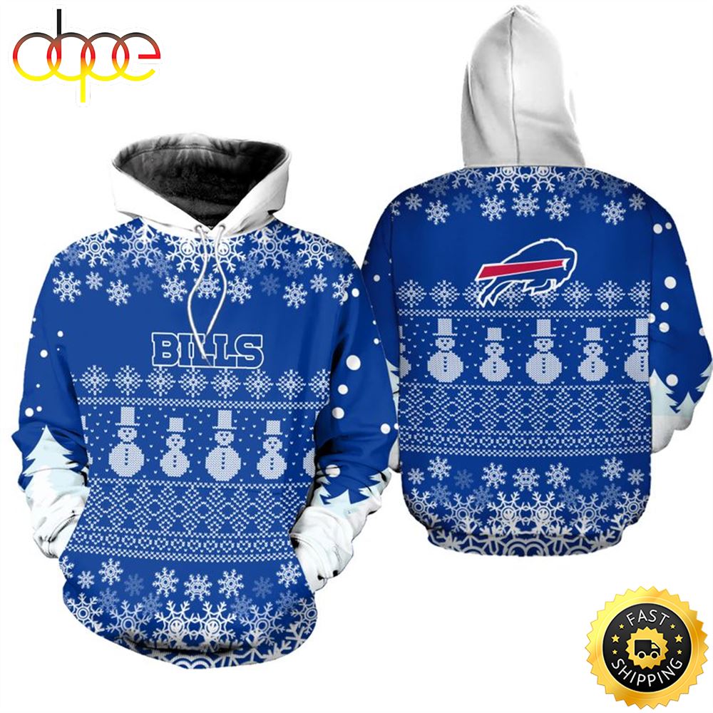 Buffalo-Bills-Christmas-Pine-Football-NFL-All-Over-Print-Hoodie-Shirt