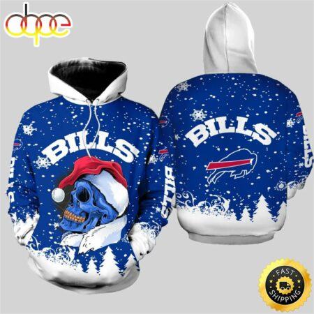 Buffalo-Bills-Christmas-Skull-Football-NFL-All-Over-Print-Hoodie-Shirt