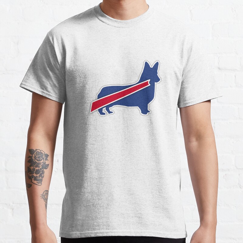 Buffalo-Bills-Corgi-T-shirt-classique52