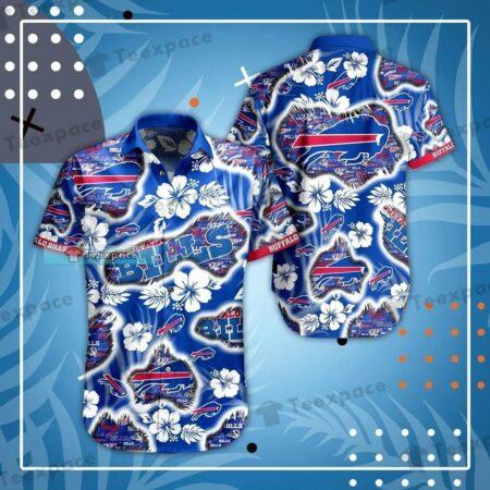 Buffalo-Bills-Flower-Ashed-Hawaiian-Shirt