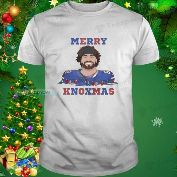 Buffalo-Bills-Merry-Knoxmas-Dawson-Knox-Christmas-Shirt