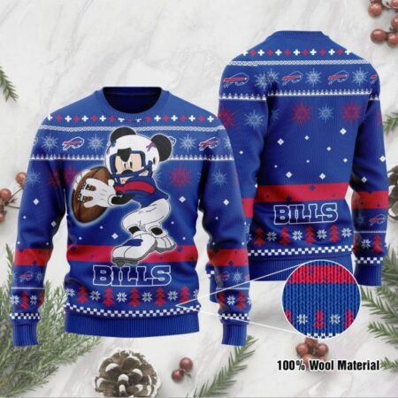 Buffalo-Bills-Mickey-Mouse-Disney-Football-Player-Funny-Ugly-Christmas-Sweater-Buffalo-Bills-Ugly-Sweater-1