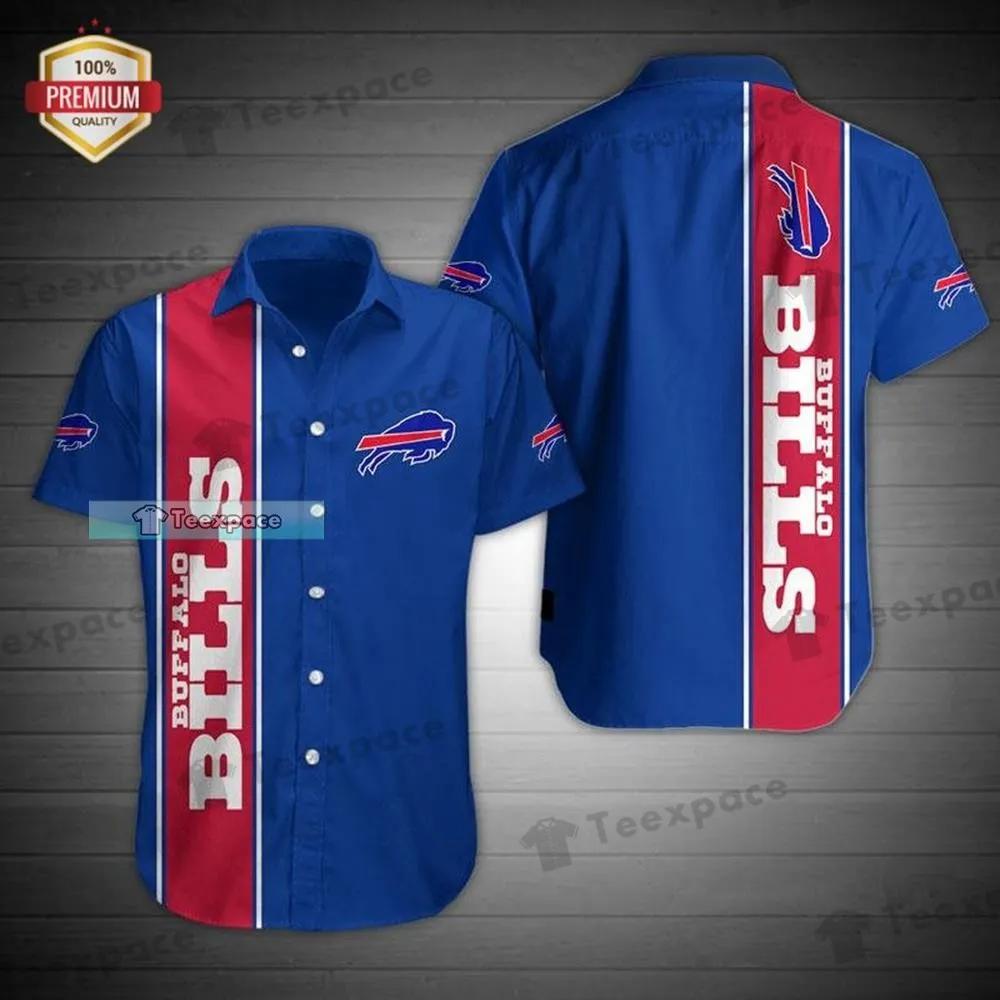 Buffalo-Bills-Plain-Blue-Basic-Sport-Hawaiian-Shirt