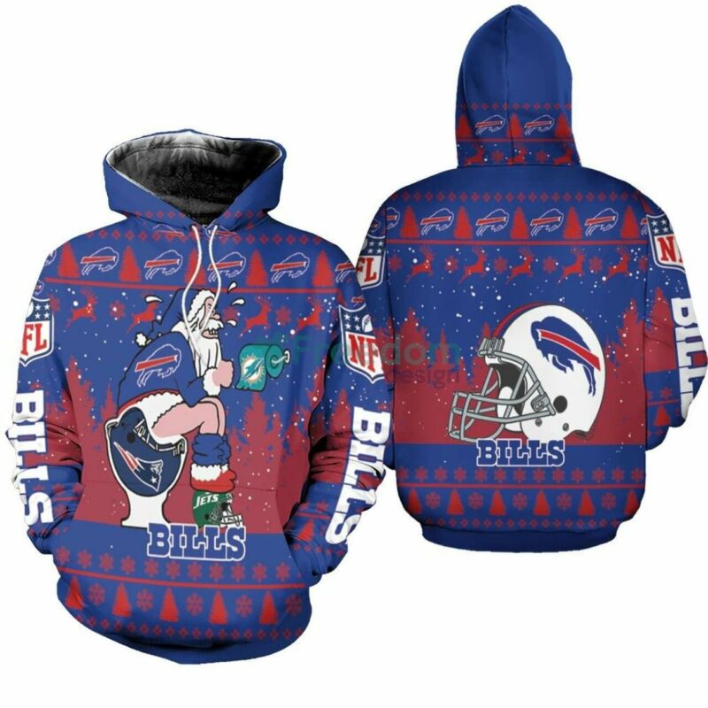 nfl Buffalo Bills Hoodie , Makes A Great 3D Gift For ChristmasGrinch King Tree New 