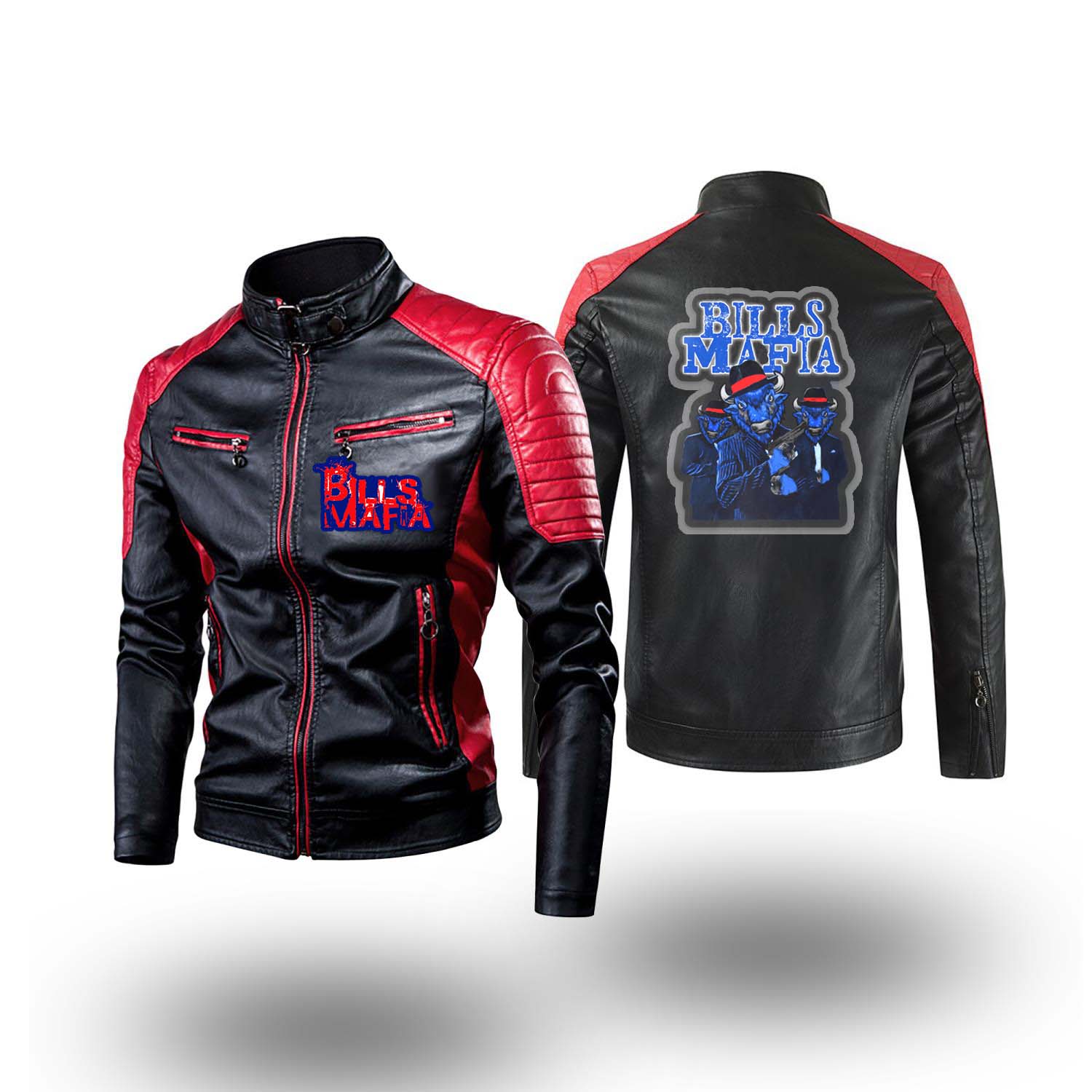 Buffalo-Bills-nfl-the-billsmafia-logo-Classic-Biker-Leather-Jacket-v1