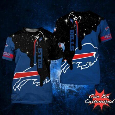 Buffalo-bBills-AFC-Team-Drip-Paint-Snowflake-3D-All-Over-Print-T-Shirt-for-fan