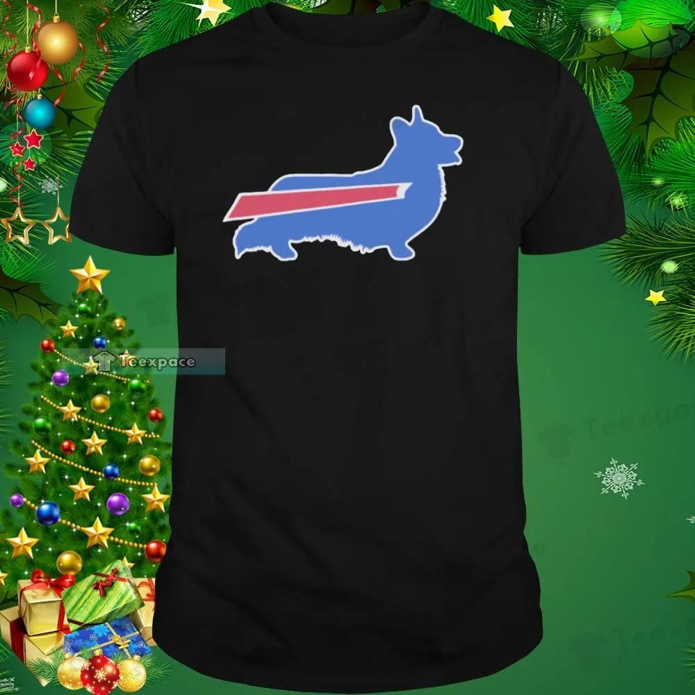 Corgi-Buffalo-Football-Buffalo-Bills-Shirt