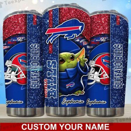 Custom-Buffalo-Bills-Glitter-Baby-Yoda-Tumbler