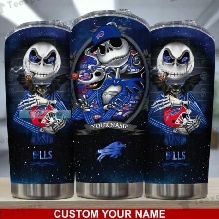 Custom-Buffalo-Bills-Jack-The-Nightmare-Before-Christmas-Tumbler