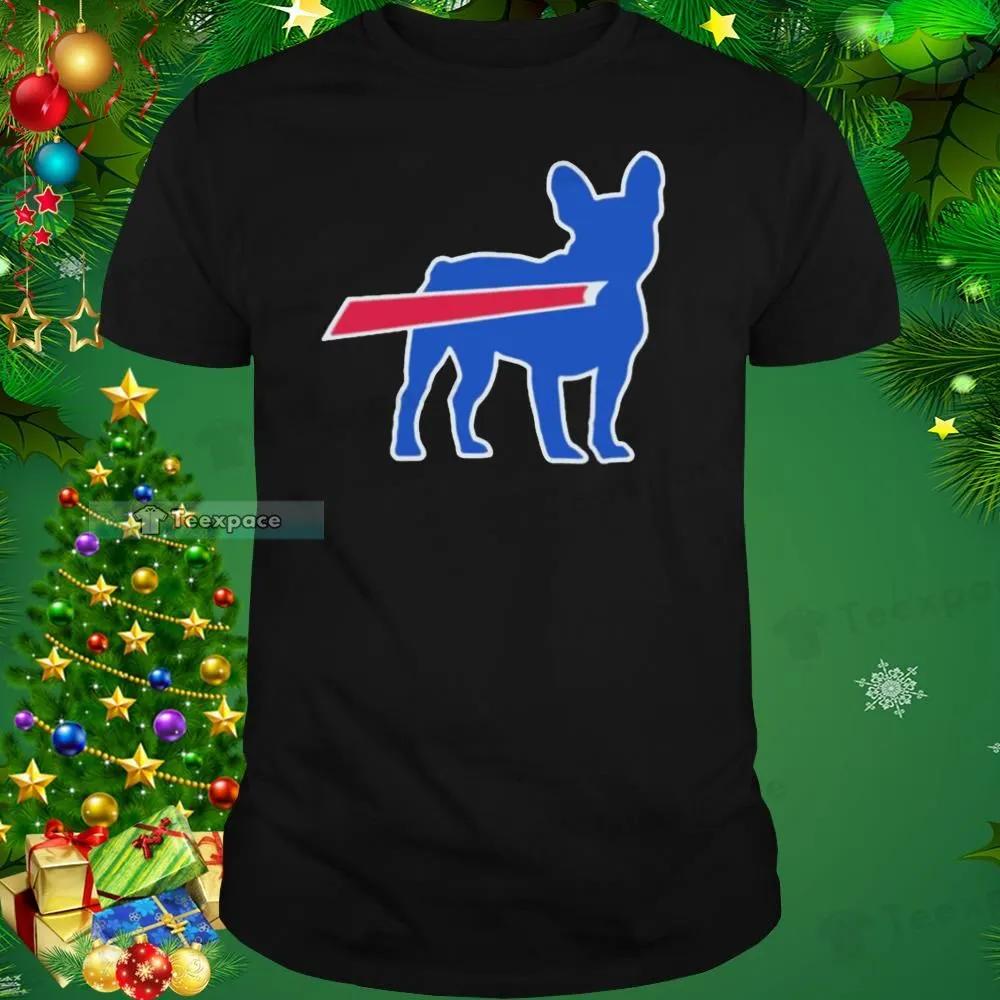 French-Bulldog-Buffalo-Football-Buffalo-Bills-Shirt