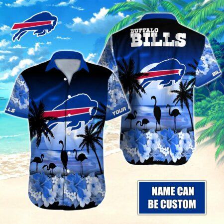 Immersed-in-Hawaiian-Waves-with-Buffalo-Bills-Custom-Tee