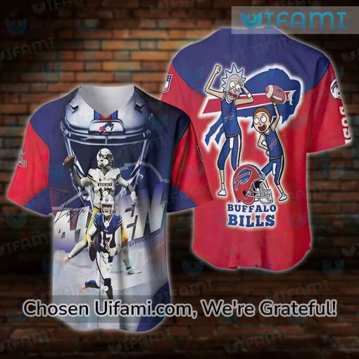 Josh-Allen-nfl-3D-Baseball-Jersey-Rick-And-Morty-Bills-Josh-Allen-Gift