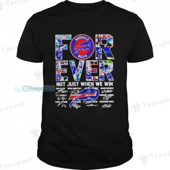 Love-Forever-All-Legends-All-Signatures-Buffalo-Bills-Shirt