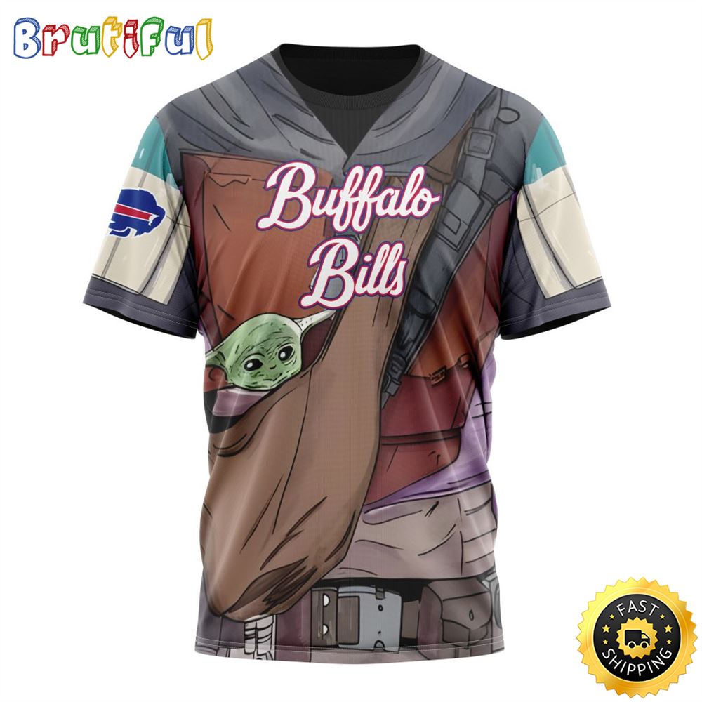 NFL-Buffalo-Bills-All-Over-Print-3D-T-Shirt-Specialized-Mandalorian-And-Baby-Yoda-Gifts-For-Football-Fans