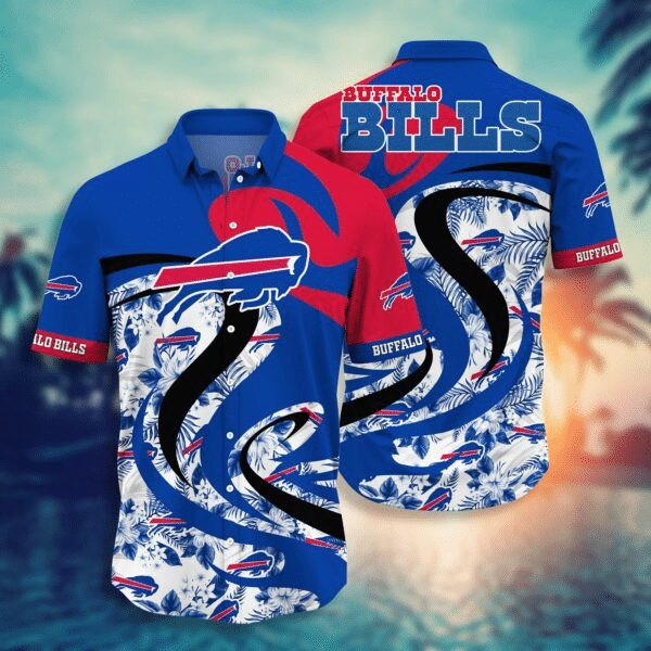 NFL-Buffalo-Bills-Blue-Black-Red-Flower-Tropical-Hawaiian-Shirt
