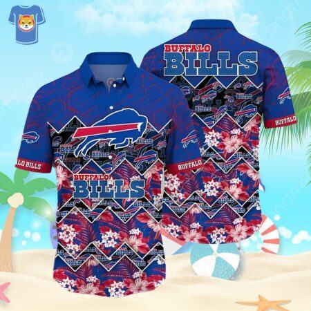 NFL-Buffalo-Bills-Hawaiian-Shirt-Tropical-Flower-Pattern-Beach-Gift-For-Friend