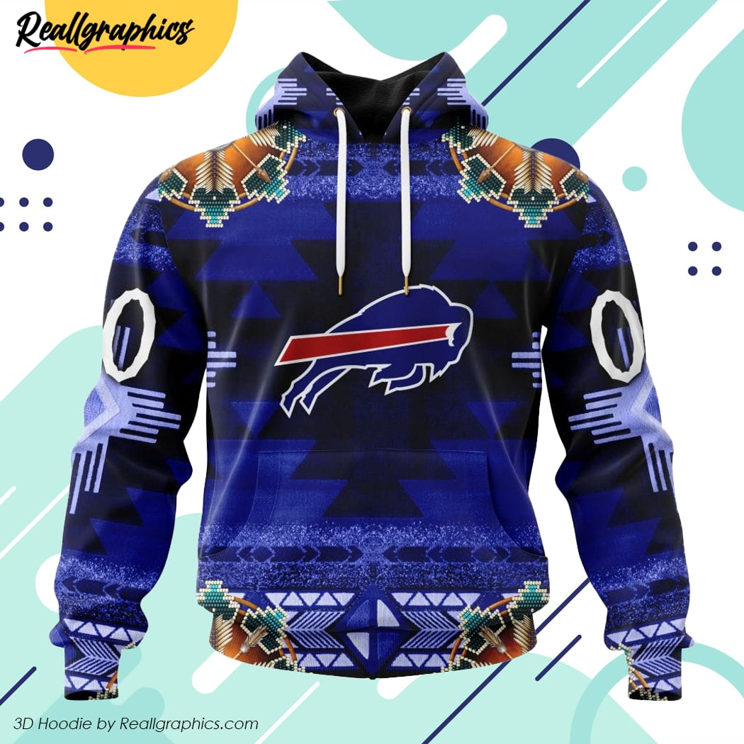 NFL-Buffalo-Bills-Special-Native-Costume-name-Design-All-Over-Printed-Hoodie
