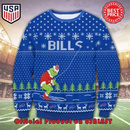 NFL-Buffalo-Bills-The-Grinch-Snowflakes-3D-Ugly-Christmas-Sweater