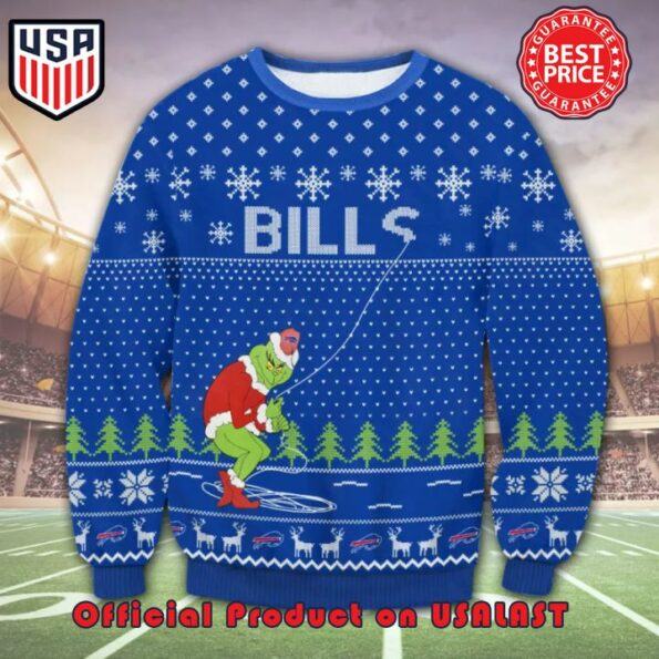 NFL-Buffalo-Bills-The-Grinch-Snowflakes-3D-Ugly-Christmas-Sweater