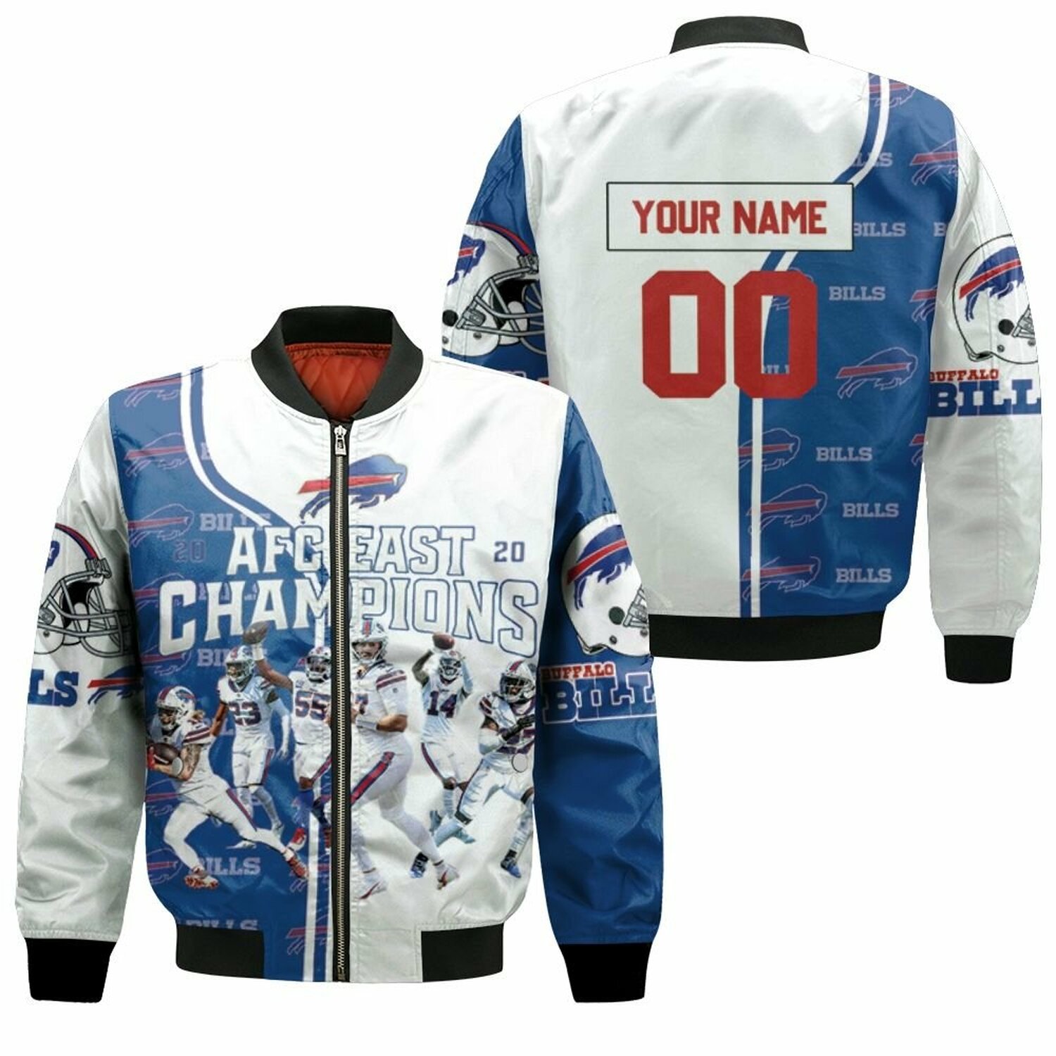 New-Buffalo-Bills-Afc-East-Champions-Personalized-name-Bomber-Jacket
