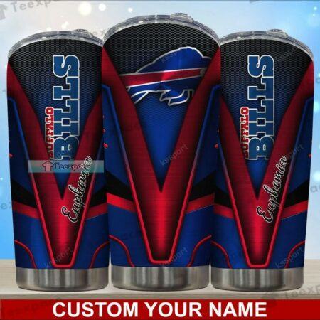 Personalized-Buffalo-Bills-Steel-Football-Tumbler