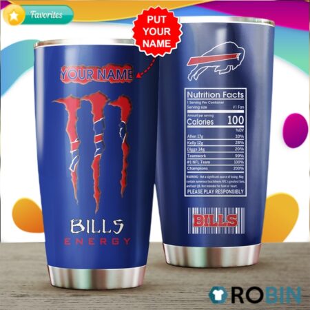 Personalized-Name-nfl-Buffalo-Bills-Energy-Nutrition-Facts-Tumbler