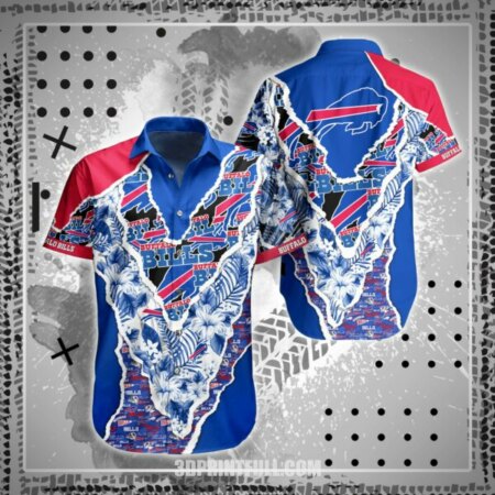 Stand-Out-in-Style-with-Buffalo-Bills-Hawaiian-Shirt-N25-Tropical-Flower-2023-Collection