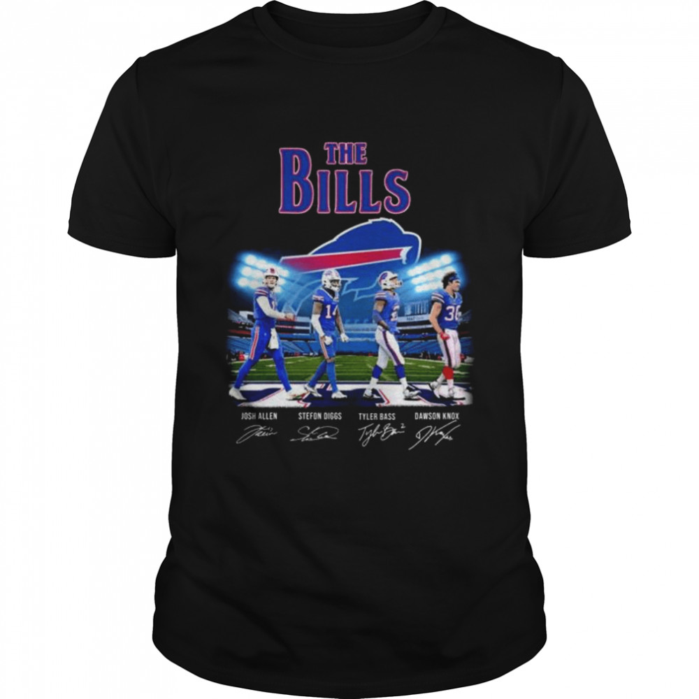 The-Buffalo-Bills-abbey-road-signatures-2023-shirt
