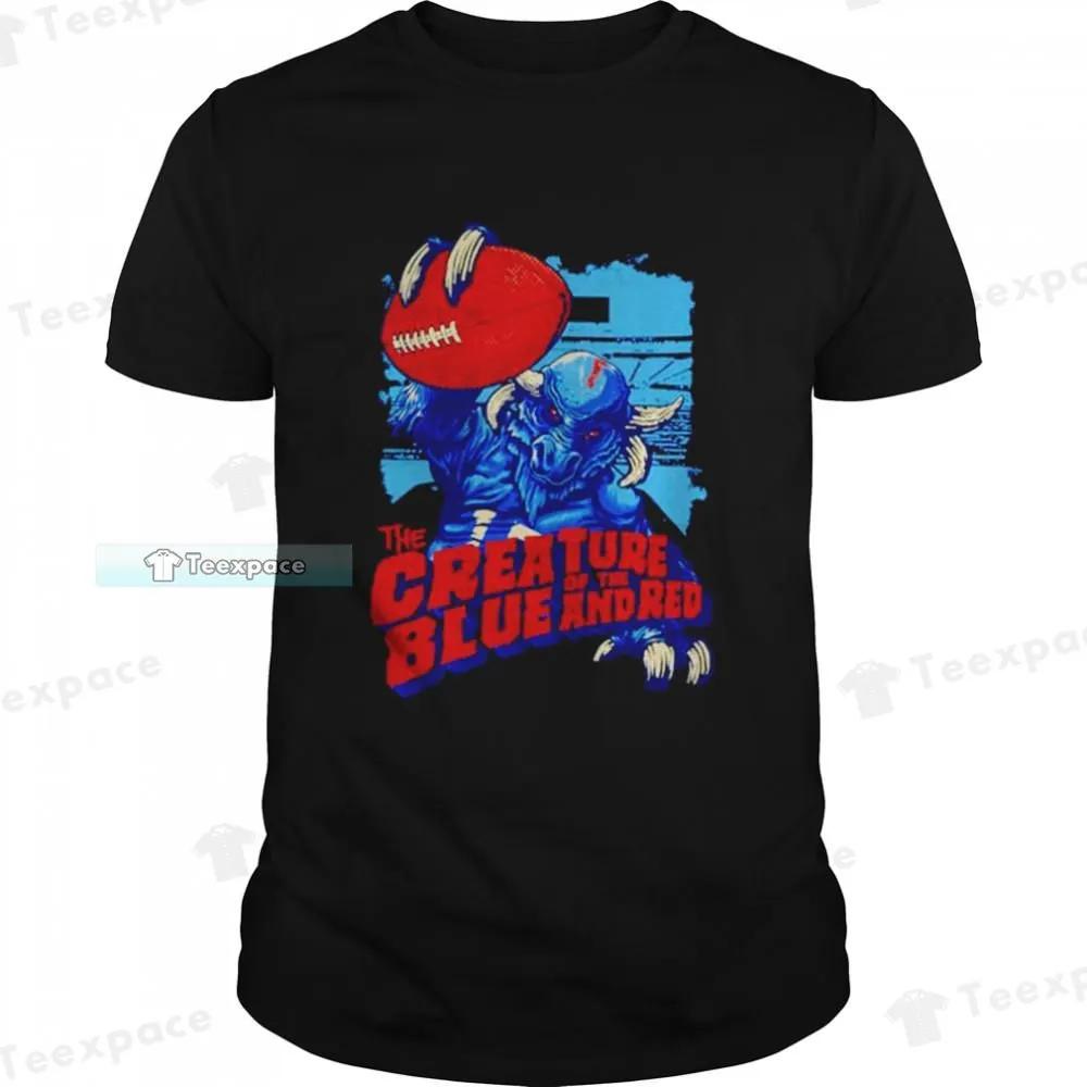 The-Creature-Of-The-Blue-And-Red-Buffalo-Bills-Shirt