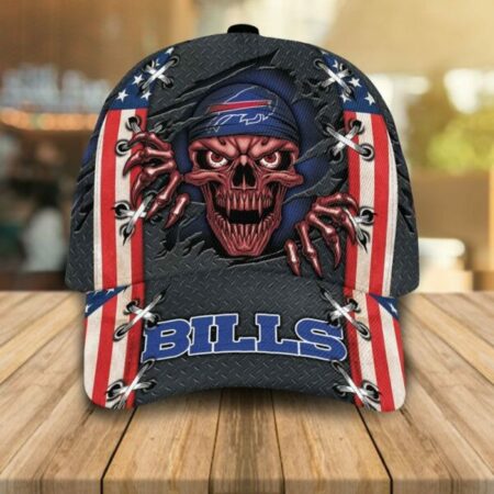 Buffalo-Bills-3D-Cap-red-SKULL-NFL-Custom-Name-v2