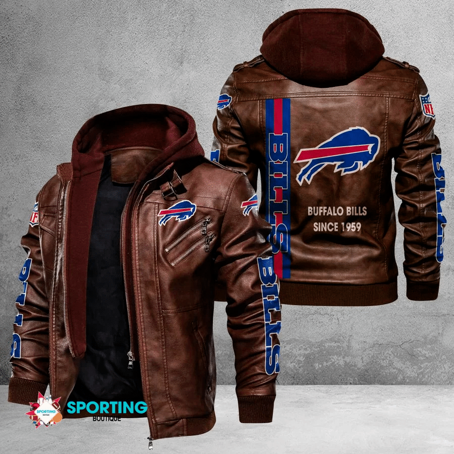 Buffalo-Bills-Leather-Jacket-Mens-Bomber-Vintage-logo-since-1959-Coat-Winter-Jacket