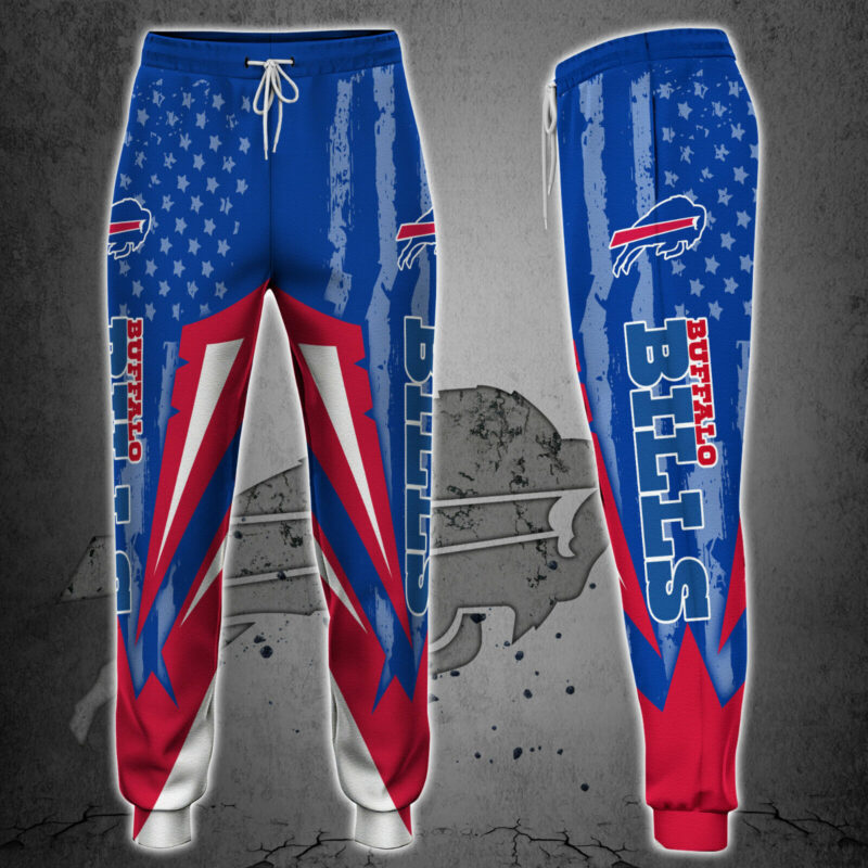Buffalo-Bills-Mens-Sweatpants-american-flag-Casual-Drawstring-Trousers-Training-Pants-Fan-Gift
