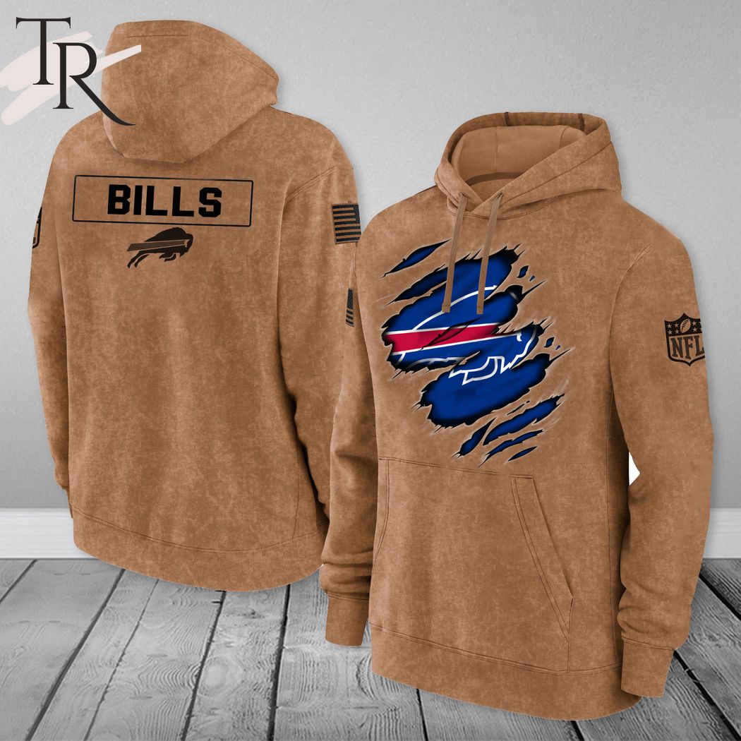 Buffalo-Bills-NFL-Salute-To-Service-Club-Pullover-Brown-Hoodie_1-1