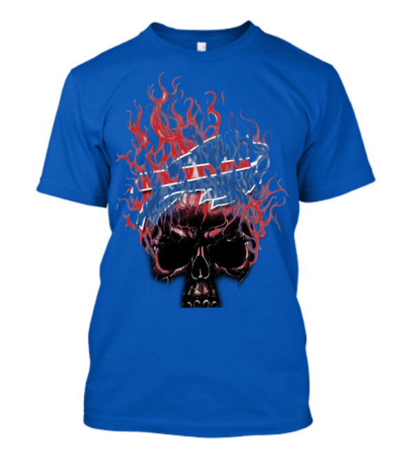 Buffalo-Bills-fire-skull-T-Shirt-for-fan